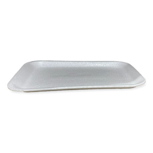 Picture of Meat Trays, #4S, 9.5 x 7.25 x 0.5, White, 500/Carton