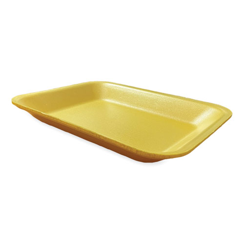 Picture of Meat Trays, #8P, 10.8 x 8.82 x 1.5, Yellow, 200/Carton