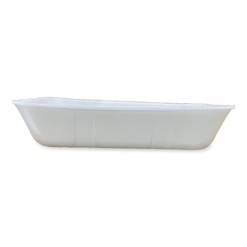 Picture of Meat Trays, #20K, 12 x 8.7 x 2.45, White, 125/Carton