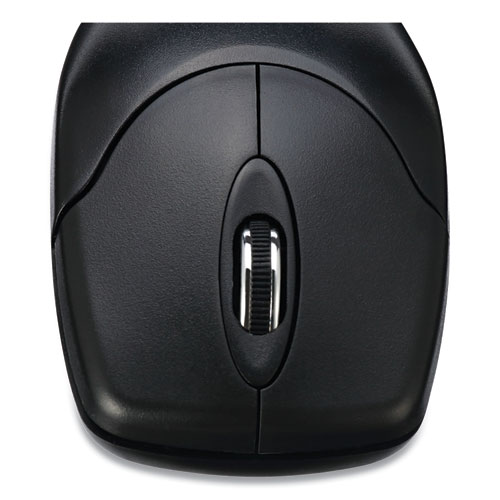 Picture of iMouse M60 Antimicrobial Wireless Mouse, 2.4 GHz Frequency/30 ft Wireless Range, Left/Right Hand Use, Black