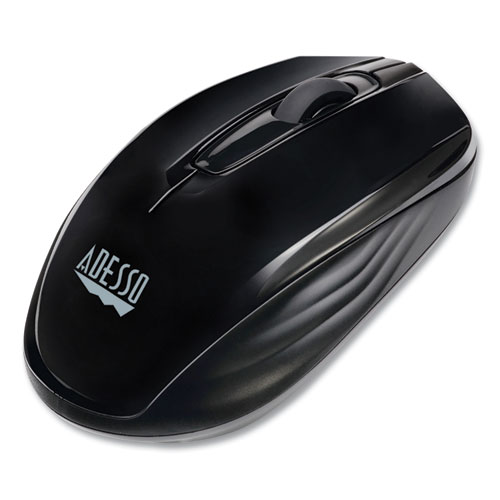 Picture of iMouse S50 Wireless Mini Mouse, 2.4 GHz Frequency/33 ft Wireless Range, Left/Right Hand Use, Black