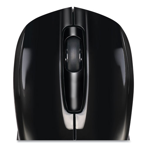 Picture of iMouse S50 Wireless Mini Mouse, 2.4 GHz Frequency/33 ft Wireless Range, Left/Right Hand Use, Black