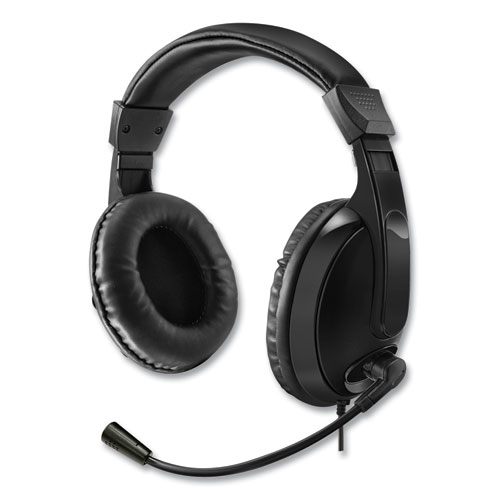 Picture of Xtream H5 Binaural Over The Head Multimedia Headset with Mic, Black