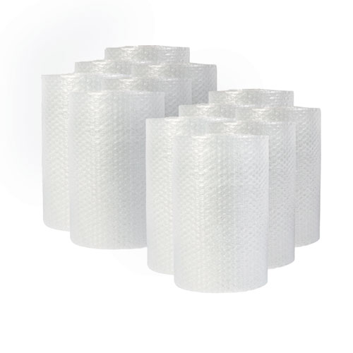 Picture of Bubble Packaging, 0.19" Thick, 12" x 10 ft, Perforated Every 12", Clear, 12/Carton