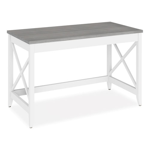 Picture of Farmhouse Writing Desk, 47.24" x 23.62" x 29.53", Gray