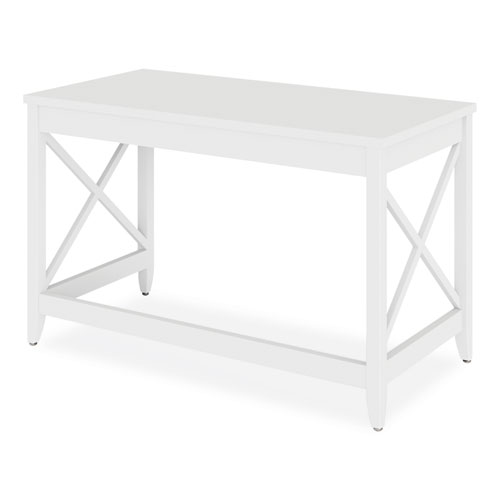 Picture of Farmhouse Writing Desk, 47.24" x 23.62" x 29.53", White