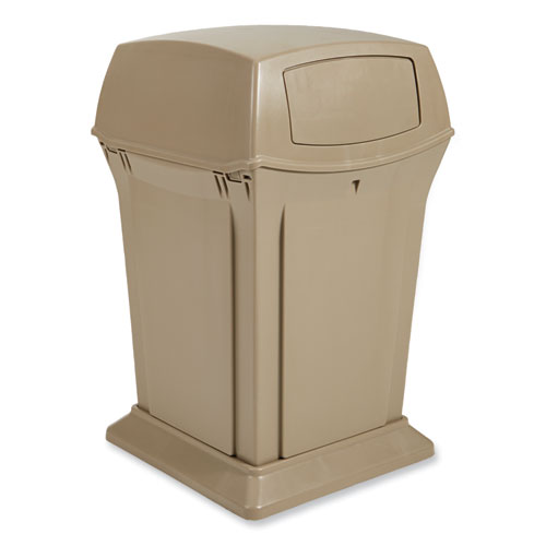 Picture of Ranger Fire-Safe Container, Two Doors, 45 gal, Structural Foam, Beige