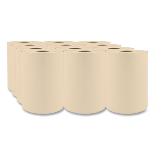 Picture of Select Hardwound Roll Towels, 1-Ply, 7.88" x 350 ft, Natural, 12 Rolls/Carton