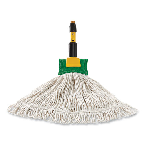 Picture of Super Stitch Blend Mop Head, Large, Cotton/Synthetic, White, 6/Carton