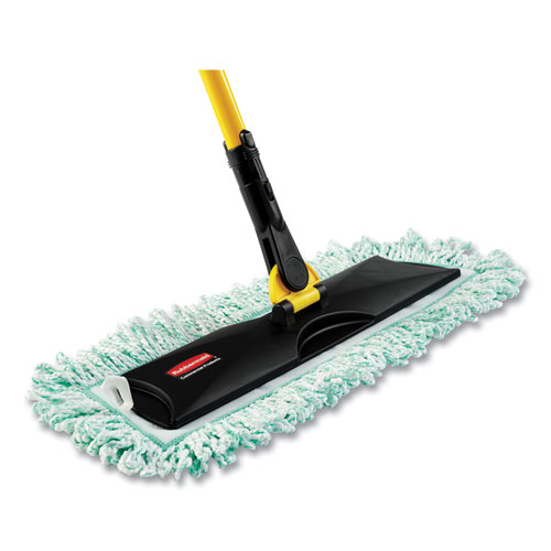 Picture of HYGEN Dry Dusting Mop Heads with Fringe, 36", Microfiber, Green