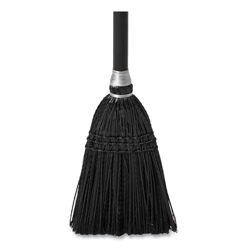 Picture of Lobby Pro Synthetic-Fill Broom, Synthetic Bristles, 37.5" Overall Length, Black