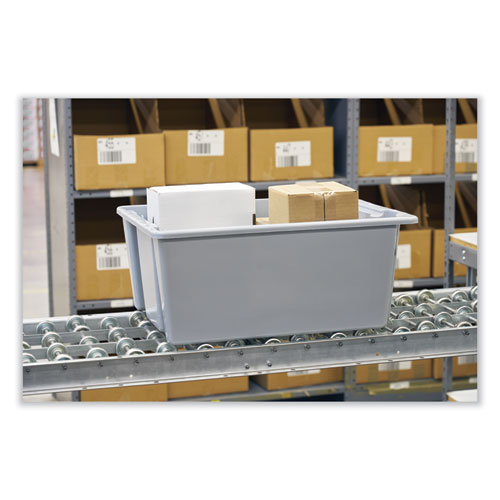 Picture of Palletote Box, 19 gal, 23.5" x 19.5" x 10", Gray