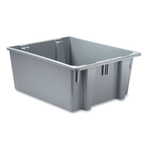 Picture of Palletote Box, 19 gal, 23.5" x 19.5" x 10", Gray