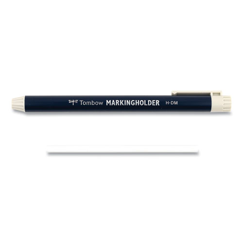 Picture of Mechanical Wax-Based Marking Pencil Refills, 4.4 mm, White, 10/Box