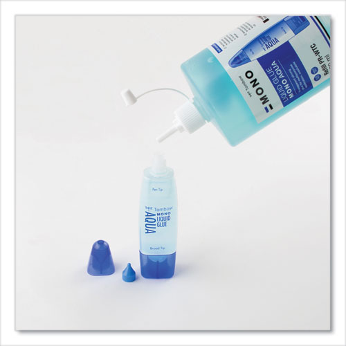 Picture of Aqua Liquid Glue Refill, 500 mL, Dries Clear