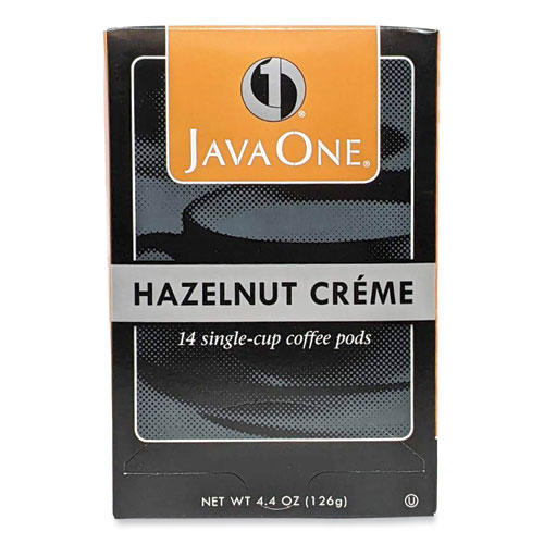 Picture of Coffee Pods, Hazelnut Creme, Single Cup, 14/Box