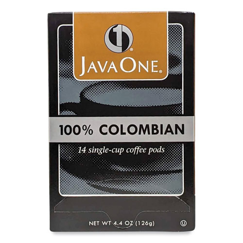 Picture of Coffee Pods, Colombian Supremo, Single Cup, 14/Box