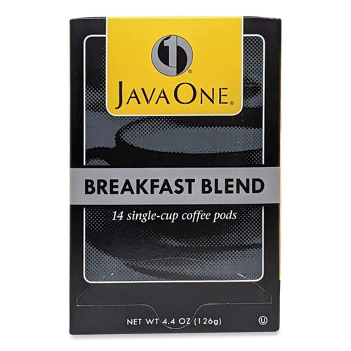 Picture of Coffee Pods, Breakfast Blend, Single Cup, 14/Box