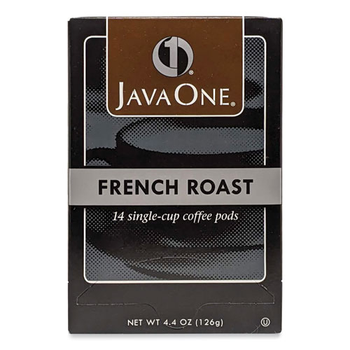 Picture of Coffee Pods, French Roast, Single Cup, 14/Box