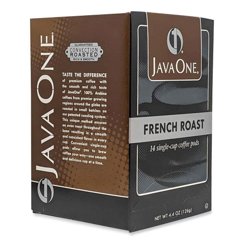 Picture of Coffee Pods, French Roast, Single Cup, 14/Box