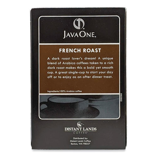 Picture of Coffee Pods, French Roast, Single Cup, 14/Box