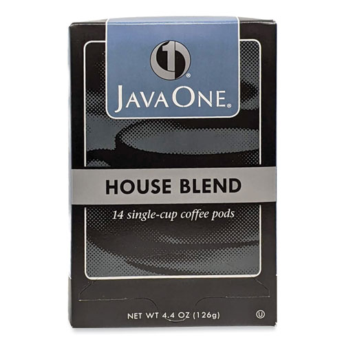 Picture of Coffee Pods, House Blend, Single Cup, 14/Box