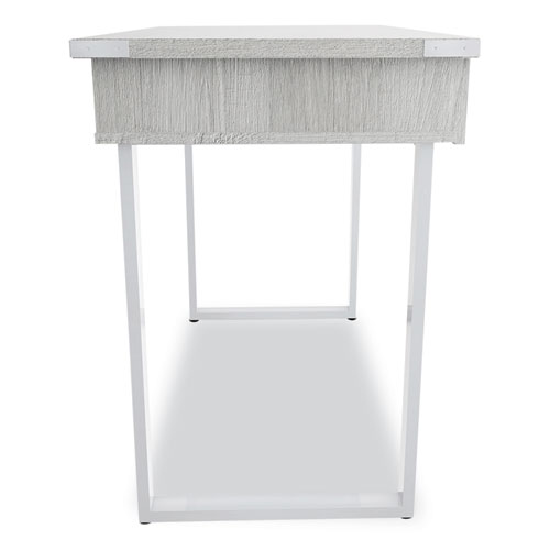 Picture of Mirella SOHO Desk with Drawer, 36.25" x 22.25" x 30", Gray