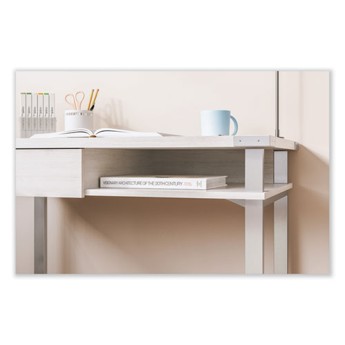 Picture of Mirella SOHO Desk with Drawer, 36.25" x 22.25" x 30", Gray