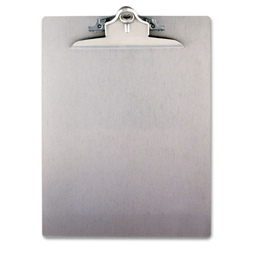 Recycled+Aluminum+Clipboard+with+High-Capacity+Clip%2C+1%26quot%3B+Clip+Capacity%2C+Holds+8.5+x+11+Sheets%2C+Silver