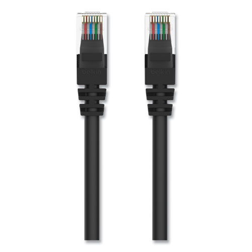Picture of CAT5e Snagless Patch Cable, 10 ft, Black