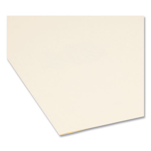 Picture of Manila File Folders, 1/3-Cut Tabs: Left Position, Letter Size, 0.75" Expansion, Manila, 100/Box