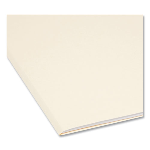 Picture of Reinforced Tab Manila File Folders, 1/3-Cut Tabs: Center Position, Letter Size, 0.75" Expansion, 11-pt Manila, 100/Box