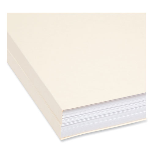 Picture of Expandable Heavyweight File Folders, 1/3-Cut Tabs: Assorted, Letter Size, 1.5" Expansion, Manila, 50/Box