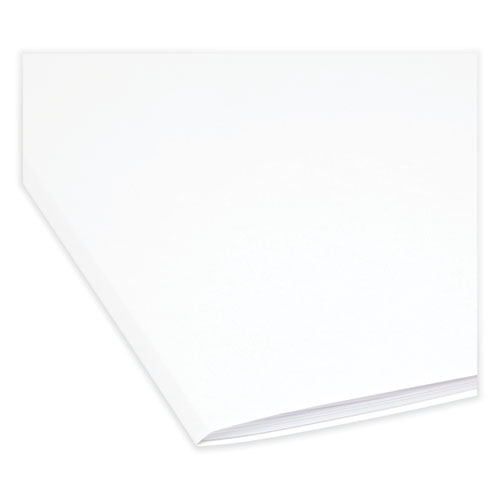 Picture of Colored File Folders, 1/3-Cut Tabs: Assorted, Letter Size, 0.75" Expansion, White, 100/Box