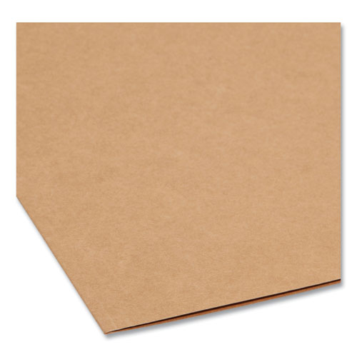 Picture of Top Tab Fastener Folders, 1/3-Cut Tabs: Assorted, 0.75" Expansion, 2 Fasteners, Letter Size, Kraft Exterior, 50/Box