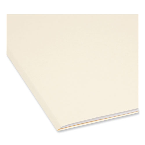 Picture of Reinforced Guide Height File Folders, 2/5-Cut Tabs: Right Position, Legal Size, 0.75" Expansion, Manila, 100/Box