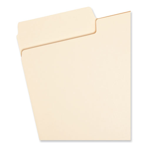 Picture of SuperTab Top Tab File Folders, 1/3-Cut Tabs: Assorted, Legal Size, 0.75" Expansion, 14-pt Manila, 50/Box