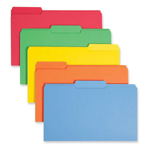 Colored+File+Folders%2C+1%2F3-Cut+Tabs%3A+Assorted%2C+Legal+Size%2C+0.75%26quot%3B+Expansion%2C+Assorted+Colors%2C+100%2FBox