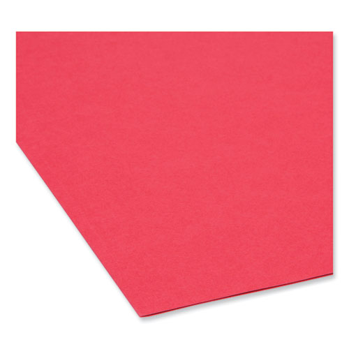 Picture of Colored File Folders, 1/3-Cut Tabs: Assorted, Legal Size, 0.75" Expansion, Assorted Colors, 100/Box