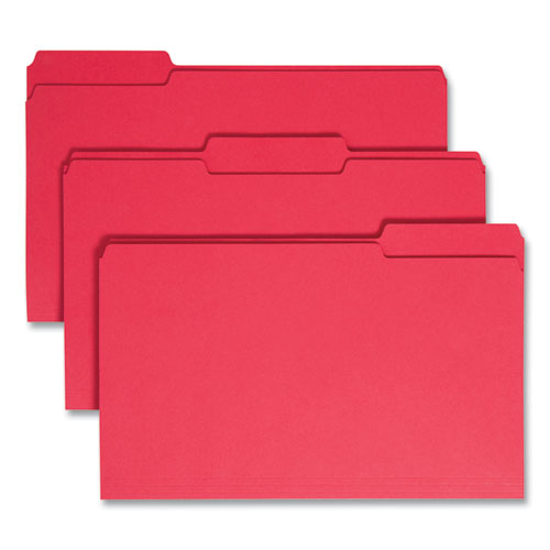 Colored+File+Folders%2C+1%2F3-Cut+Tabs%3A+Assorted%2C+Legal+Size%2C+0.75%26quot%3B+Expansion%2C+Red%2C+100%2FBox