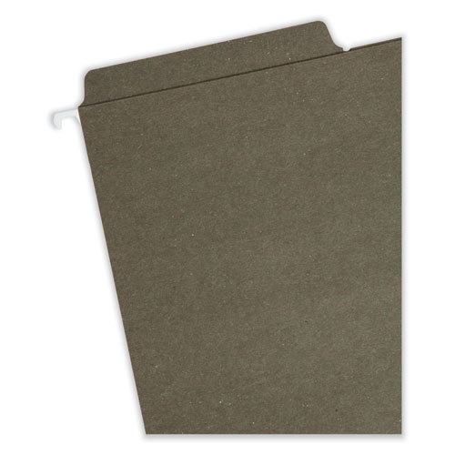 Picture of FasTab Hanging Folders, Legal Size, 1/3-Cut Tabs, Standard Green, 20/Box