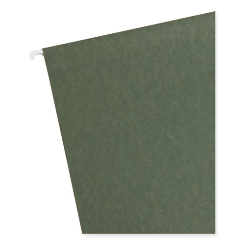 Picture of Box Bottom Hanging File Folders, 2" Capacity, Letter Size, Standard Green, 25/Box