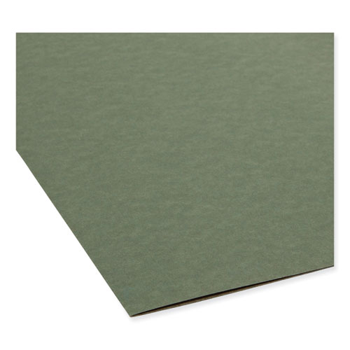 Picture of Box Bottom Hanging File Folders, 2" Capacity, Letter Size, Standard Green, 25/Box