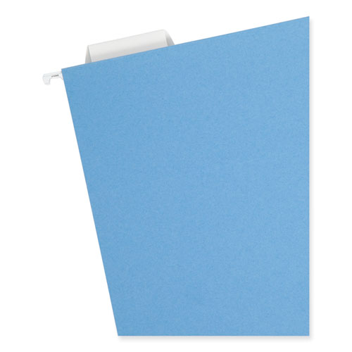 Picture of Box Bottom Hanging File Folders, 2" Capacity, Letter Size, 1/5-Cut Tabs, Assorted Colors, 25/Box