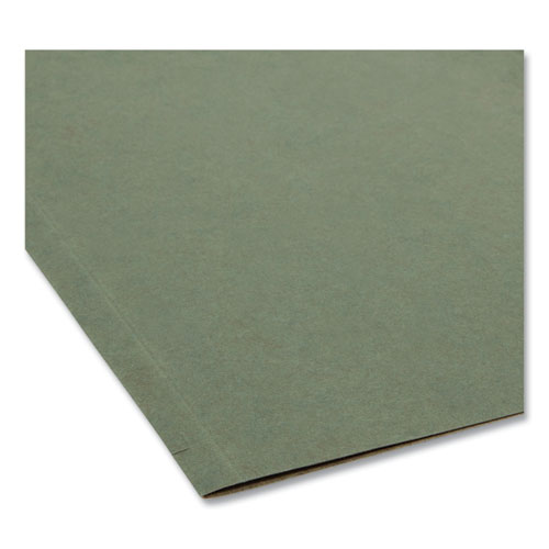 Picture of Box Bottom Hanging File Folders, 1" Capacity, Legal Size, Standard Green, 25/Box