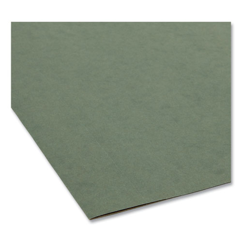 Picture of Box Bottom Hanging File Folders, 3" Capacity, Legal Size, Standard Green, 25/Box