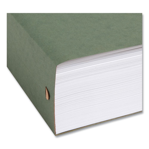 Picture of Box Bottom Hanging File Folders, 3" Capacity, Legal Size, Standard Green, 25/Box