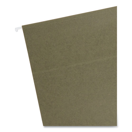 Picture of Box Bottom Hanging File Folders, 2" Capacity, Letter Size, Standard Green, 25/Box