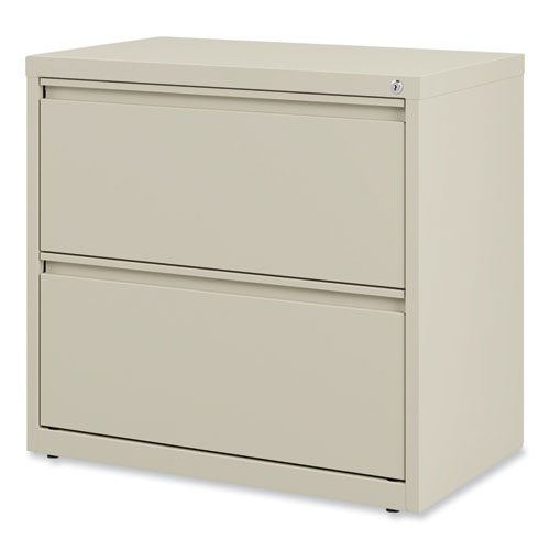 Picture of Lateral File, 2 Legal/Letter-Size File Drawers, Putty, 30" x 18.63" x 28"