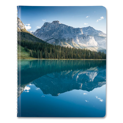 Picture of Mountains Weekly Appointment Book, Mountains Photography, 11 x 8.5, Blue/Green Cover, 12-Month (Jan to Dec): 2024